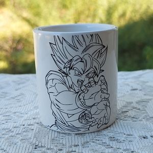Dragonball Z Ceramic Sake Cup or Container DAMAGED Free w Purchase